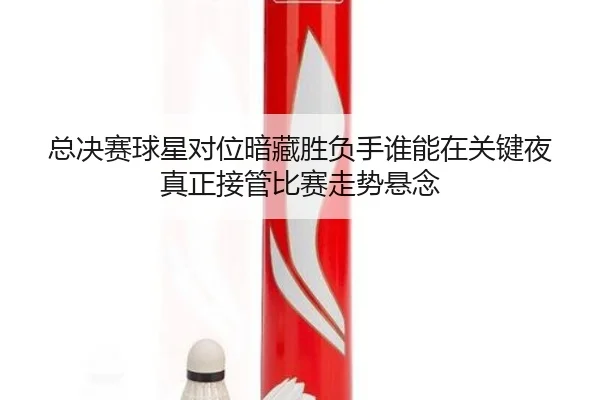 总决赛球星对位暗藏胜负手谁能在关键夜真正接管比赛走势悬念 - bet365